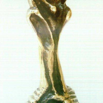 Scultura In Bronzo Lastrichiglio